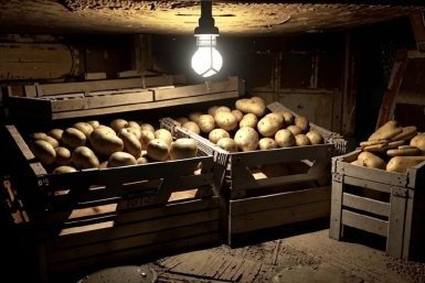 Картофель в погребе ИИ Кандинский (18+)