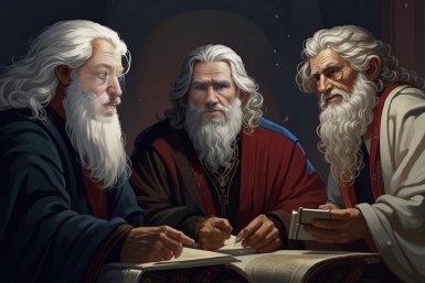 Тематическое фото ИИ Кандинский (18+)