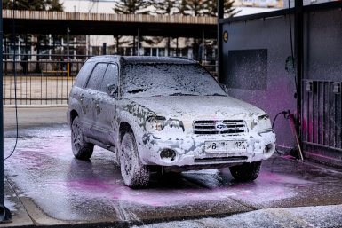 Автомойка самообслуживания &quotПодсолнух&quot Евгений Кулешов, ИА Primamedia