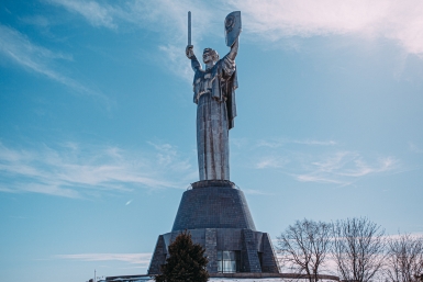Киев, Украина, Родина-мать Мария Смитюк, ИА PrimaMedia