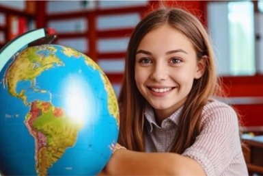Урок географии ИИ Кандинский (18+)