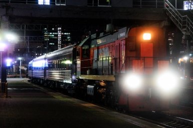 В Адлер прибыл &quotНочной Экспресс&quot из Москвы Евгений  Кулешов, ИА PrimaMedia.ru